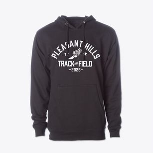 Pleasant Hills Middle School Track and Field Cotton Hoodie Sweatshirt