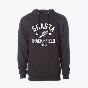 Shasta Christian Academy Track and Field Cotton Hoodie Sweatshirt