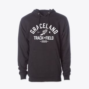 Graceland Elementary School Track and Field Cotton Hoodie Sweatshirt