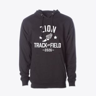 Zion Lutheran School Track and Field Cotton Hoodie Sweatshirt