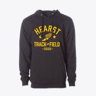 Hearst Elementary School Track and Field Cotton Hoodie Sweatshirt