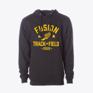 Fusion Academy Track and Field Cotton Hoodie Sweatshirt