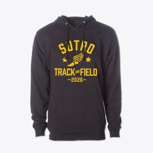 Sutro Elementary School Track and Field Cotton Hoodie Sweatshirt