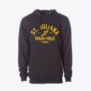 St. Juliana School Track and Field Cotton Hoodie Sweatshirt
