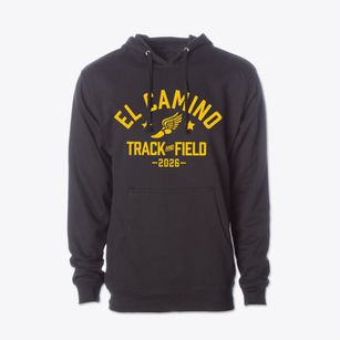 El Camino Alternative School Track and Field Cotton Hoodie Sweatshirt
