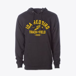 Ida Redbird Elementary School Track and Field Cotton Hoodie Sweatshirt