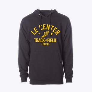 Le Center Elementary School Track and Field Cotton Hoodie Sweatshirt
