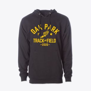 Oak Park Elementary School Track and Field Cotton Hoodie Sweatshirt