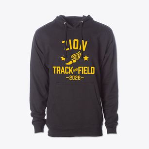 Zion Lutheran School Track and Field Cotton Hoodie Sweatshirt