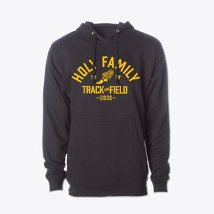Holy Family School Track and Field Cotton Hoodie Sweatshirt
