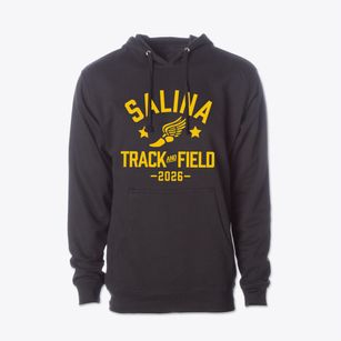 Salina Middle School Track and Field Cotton Hoodie Sweatshirt