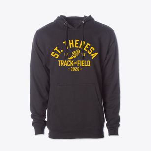 Saint Theresa School Track and Field Cotton Hoodie Sweatshirt