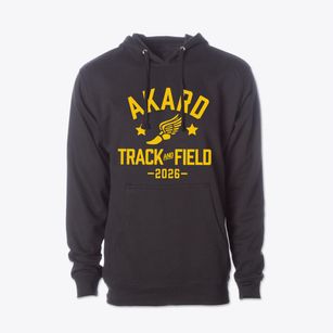 Akard Memorial Elementary School Track and Field Cotton Hoodie Sweatshirt