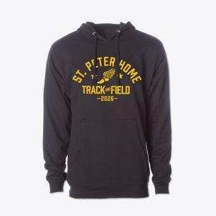 Saint Peter Home School Track and Field Cotton Hoodie Sweatshirt