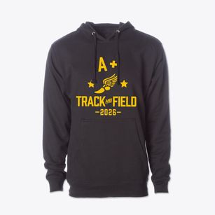 A+ Academy Secondary Track and Field Cotton Hoodie Sweatshirt