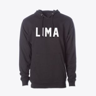 Lima New York Classic Block Cotton Hoodie Sweatshirt