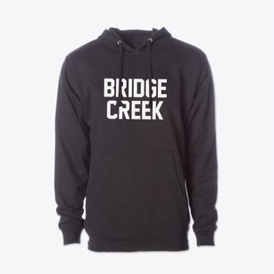 Bridge Creek Wisconsin Classic Block Cotton Hoodie Sweatshirt