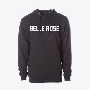 Belle Rose Louisiana Classic Block Cotton Hoodie Sweatshirt