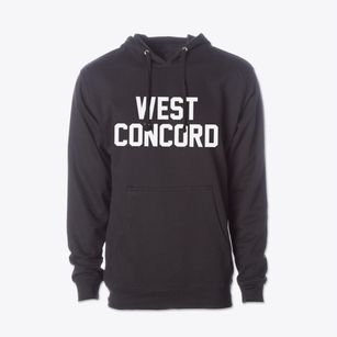 West Concord Massachusetts Classic Block Cotton Hoodie Sweatshirt