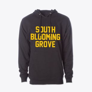 South Blooming Grove New York Classic Block Cotton Hoodie Sweatshirt