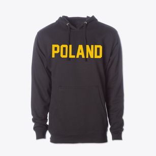 Poland New York Classic Block Cotton Hoodie Sweatshirt