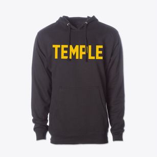Temple New Hampshire Classic Block Cotton Hoodie Sweatshirt