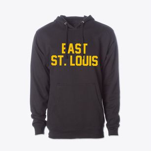 East St. Louis Illinois Classic Block Cotton Hoodie Sweatshirt