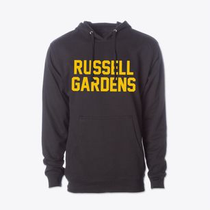 Russell Gardens New York Classic Block Cotton Hoodie Sweatshirt