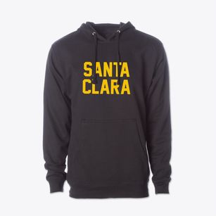 Santa Clara California Classic Block Cotton Hoodie Sweatshirt