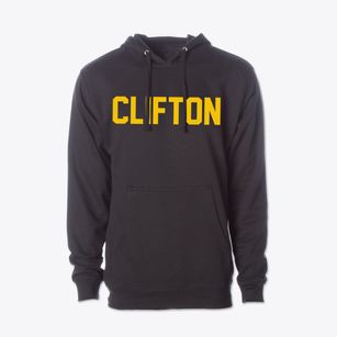 Clifton Maine Classic Block Cotton Hoodie Sweatshirt