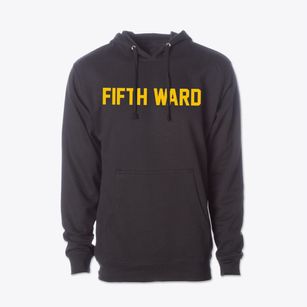 Fifth Ward Louisiana Classic Block Cotton Hoodie Sweatshirt