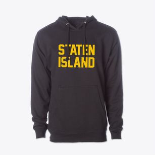 Staten Island New York Classic Block Cotton Hoodie Sweatshirt
