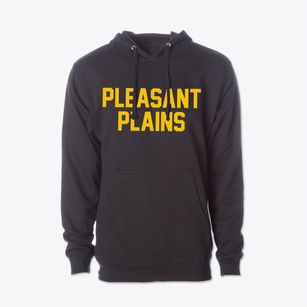 Pleasant Plains Arkansas Classic Block Cotton Hoodie Sweatshirt