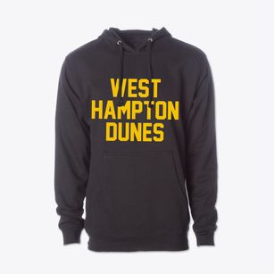 West Hampton Dunes New York Classic Block Cotton Hoodie Sweatshirt
