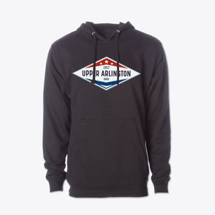 Upper Arlington Ohio Diamond Star Cotton Hoodie Sweatshirt