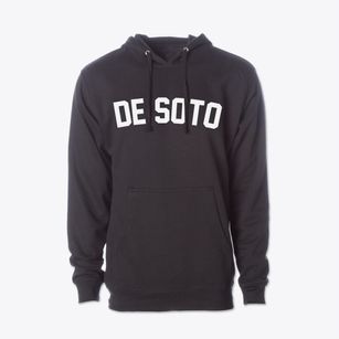 De Soto Illinois Classic Curve Cotton Hoodie Sweatshirt