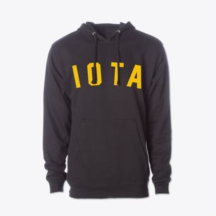 Iota Louisiana Classic Curve Cotton Hoodie Sweatshirt
