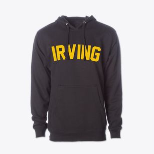 Irving Texas Classic Curve Cotton Hoodie Sweatshirt