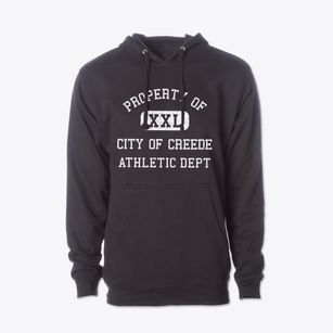City Of Creede Colorado Athletic Dept Cotton Hoodie Sweatshirt