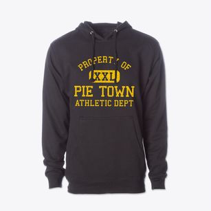 Pie Town New Mexico Athletic Dept Cotton Hoodie Sweatshirt