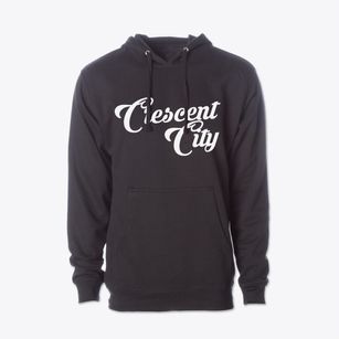 Crescent City California Vintage Team Cotton Hoodie Sweatshirt