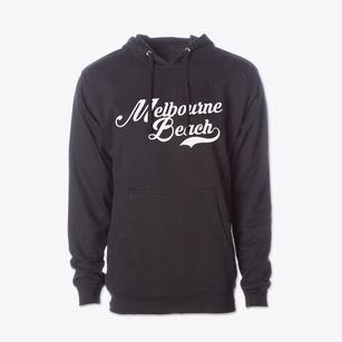Melbourne Beach Florida Vintage Team Cotton Hoodie Sweatshirt