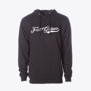 Fort Gaines Georgia Vintage Team Cotton Hoodie Sweatshirt