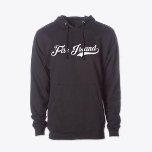 Fire Island New York Vintage Team Cotton Hoodie Sweatshirt