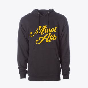 Minot Afb North Dakota Vintage Team Cotton Hoodie Sweatshirt