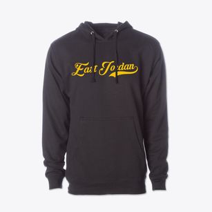 East Jordan Michigan Vintage Team Cotton Hoodie Sweatshirt