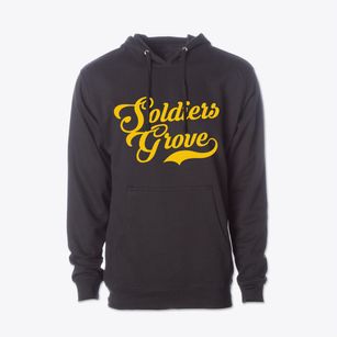 Soldiers Grove Wisconsin Vintage Team Cotton Hoodie Sweatshirt