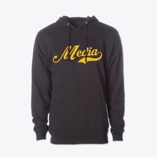 Media Illinois Vintage Team Cotton Hoodie Sweatshirt