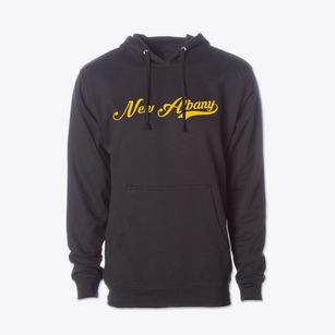 New Albany Ohio Vintage Team Cotton Hoodie Sweatshirt