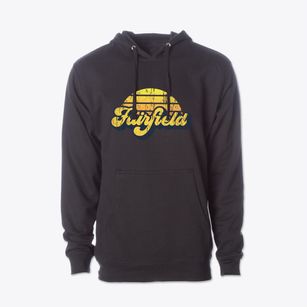 Fairfield Nebraska Sublime Sunset Cotton Hoodie Sweatshirt